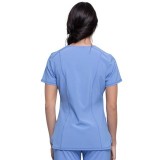 V-Neck Top - Cherokee Infinity - Antimicrobial