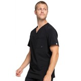Men's V-Neck Top - Cherokee Infinity - Antimicrobial