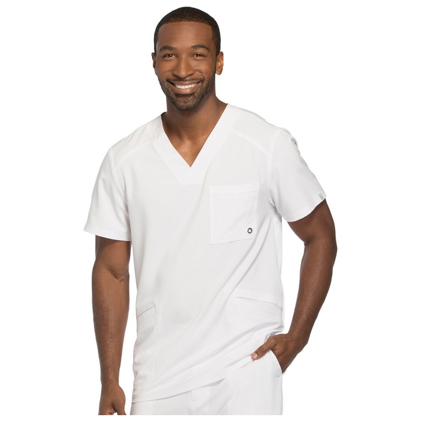 Men's V-Neck Top - Cherokee Infinity - Antimicrobial