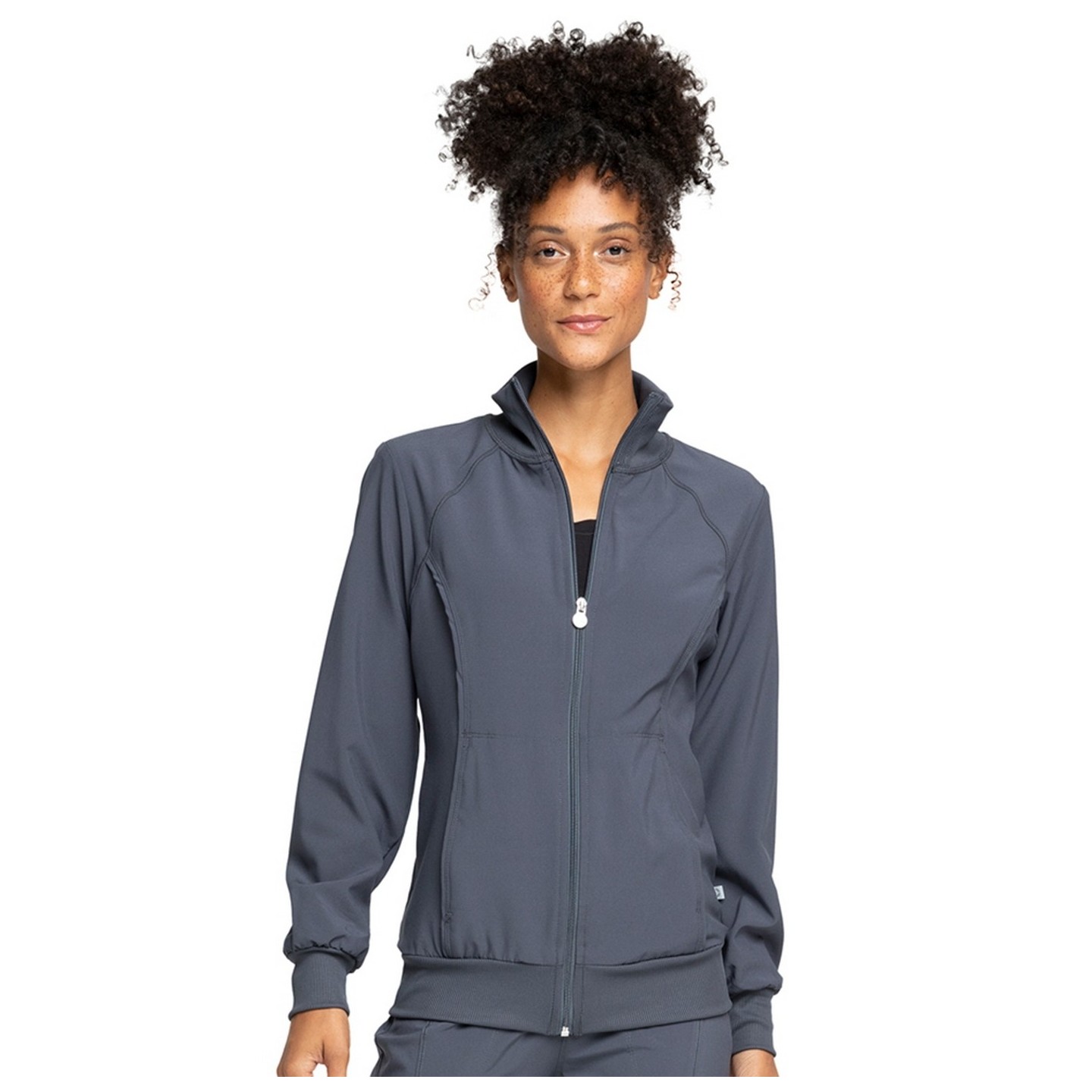 Zip Front Jacket - Cherokee Infinity - Antimicrobial