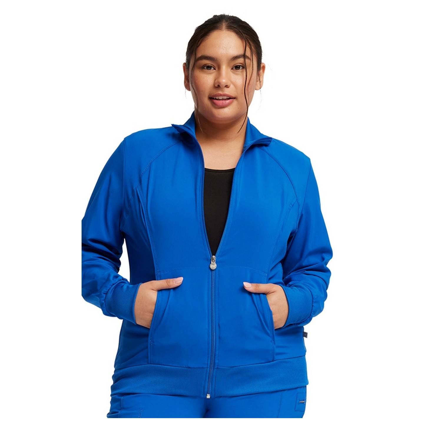 Zip Front Jacket - Cherokee Infinity - Antimicrobial