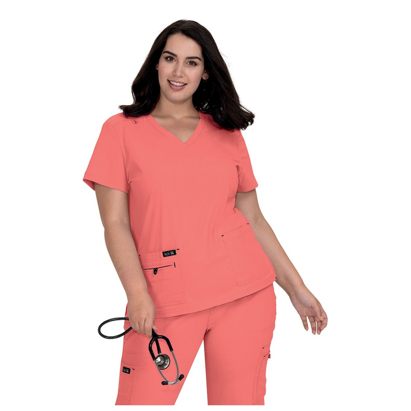 373 koi Basics Becca Top