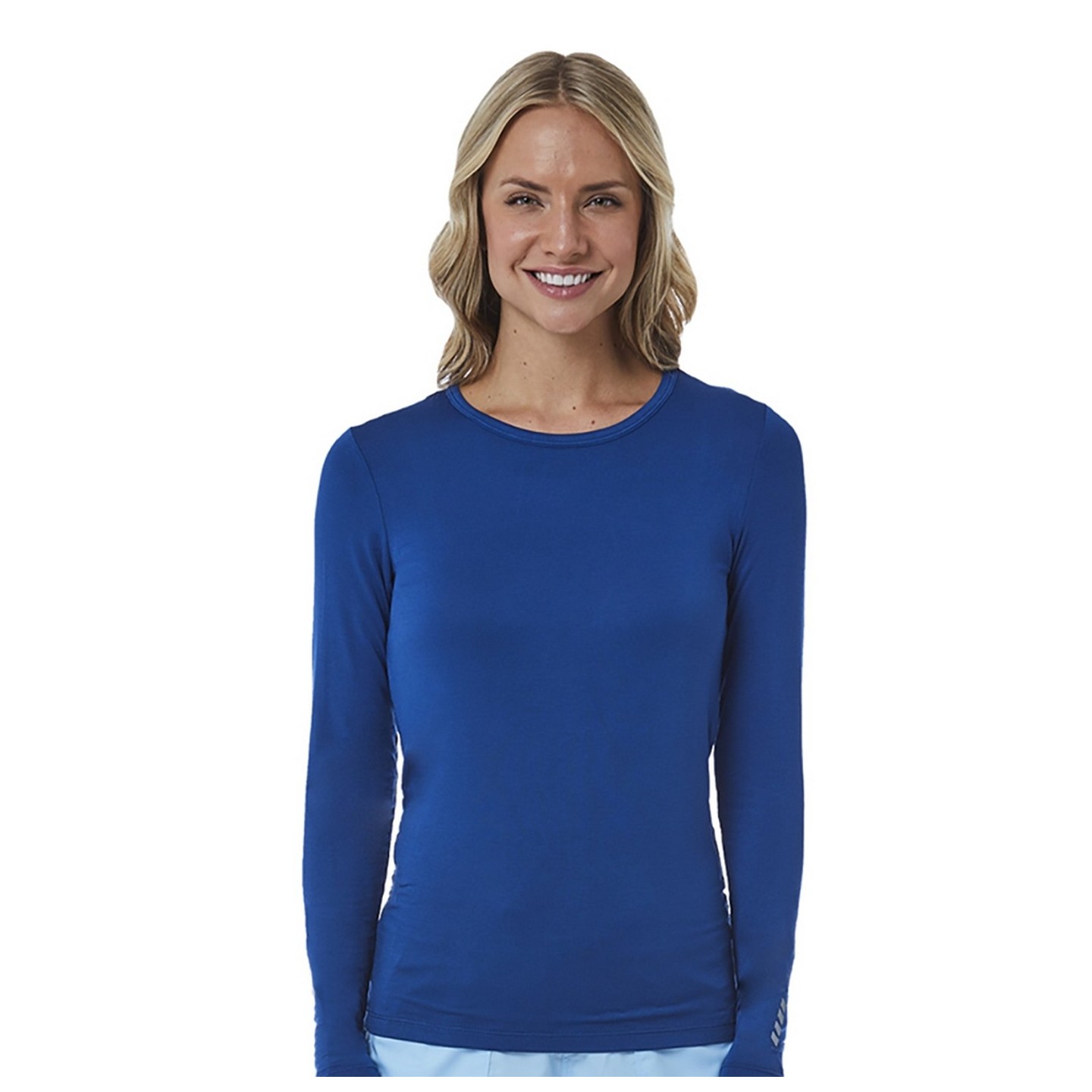 6709 Maevn COOLMAX Knit Women's Long Sleeve Under Scrub Tee