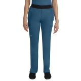 9500T Tall HH Works by Healing Hands Rachel 6 Pocket Straight Leg Yoga Waist Scrub Pant 