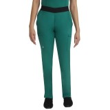 9500T Tall HH Works by Healing Hands Rachel 6 Pocket Straight Leg Yoga Waist Scrub Pant 