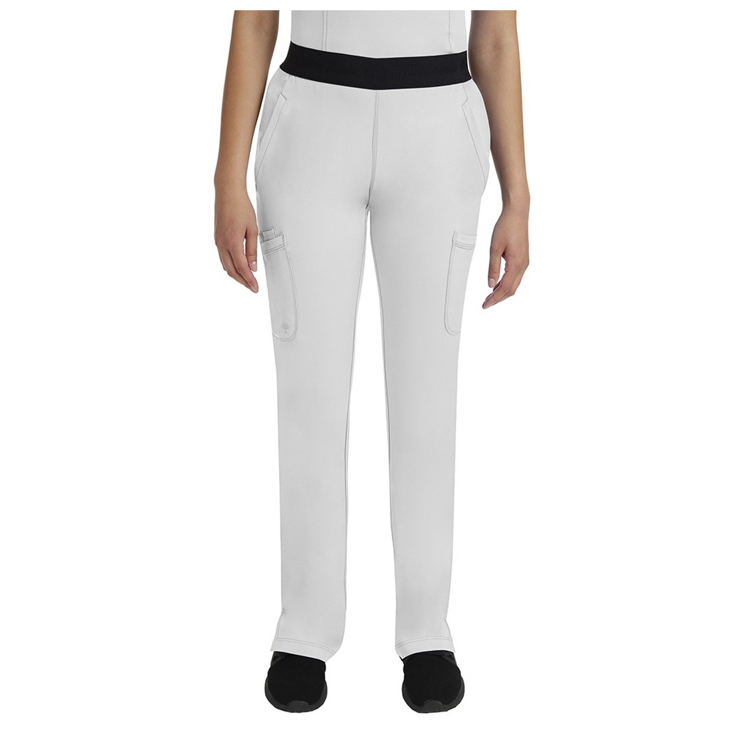 9500T Tall HH Works by Healing Hands Rachel 6 Pocket Straight Leg Yoga Waist Scrub Pant 