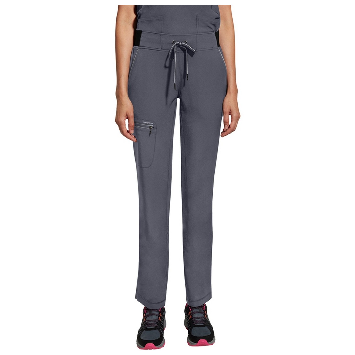 9152 Healing Hands HH360 Nisha Rib Knit Waistband Pant