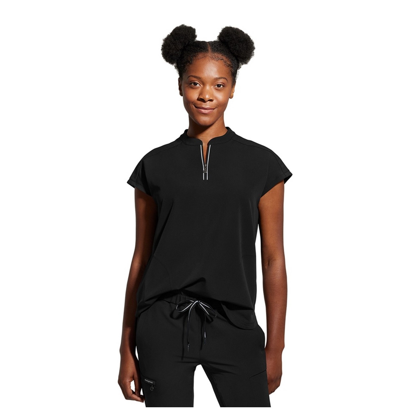 2286 Healing Hands HH360 Haut Sandy à Col Mandarin