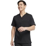 DK865 Dickies Balance Haut à Col en V et Poche à Poitrine pour Hommes