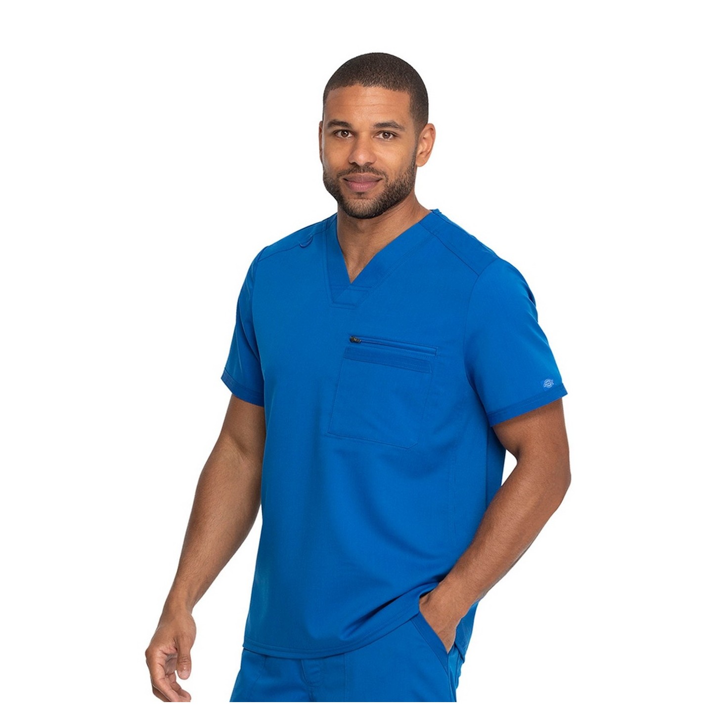 DK865 Dickies Balance Men's Chest Pocket V-Neck Top