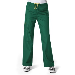 5036 WonderWink Origins Sierra Unisex Scrub Pant - Hunter Green