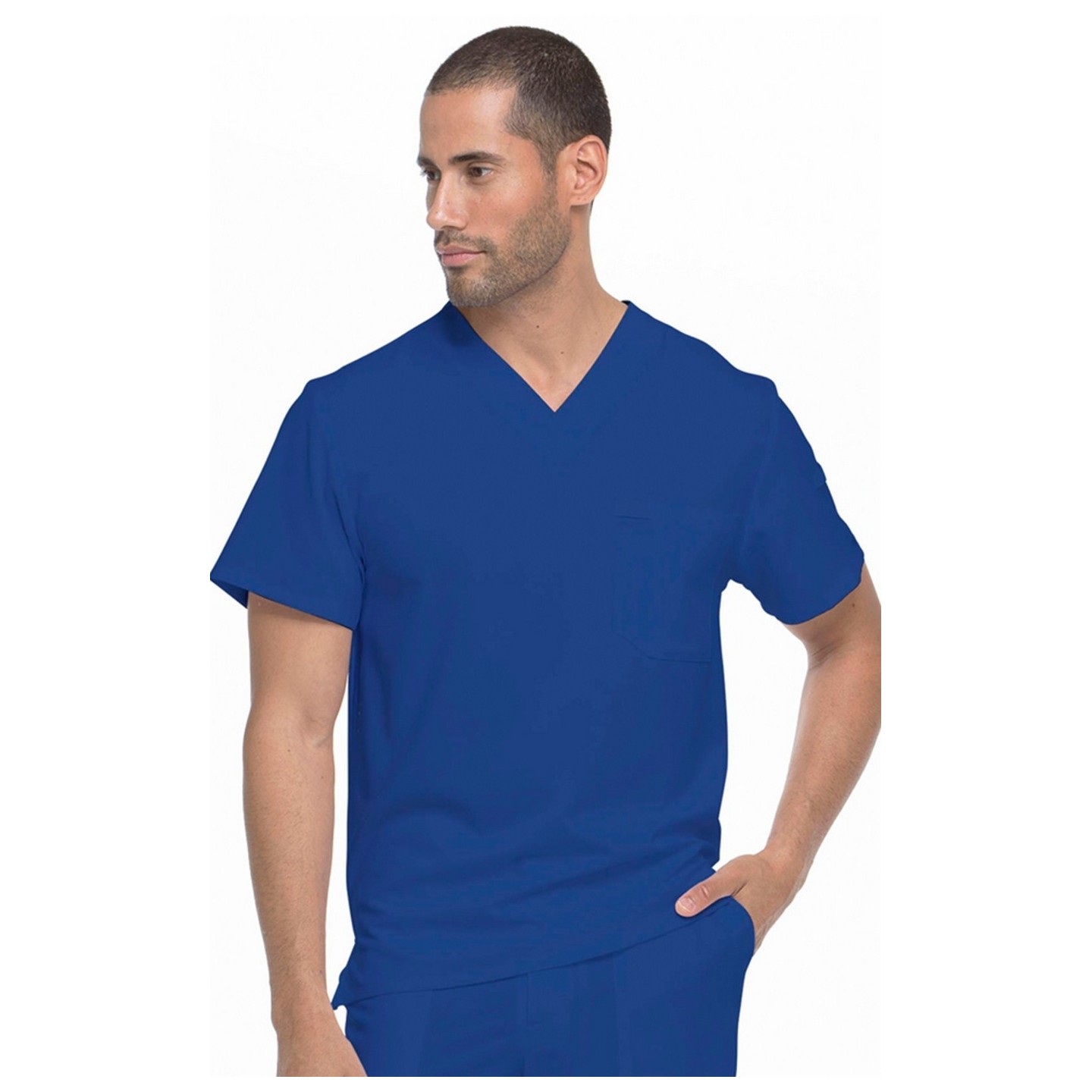 DK635 Dickies EDS Essentials Men's V-Neck Chest Pocket Top