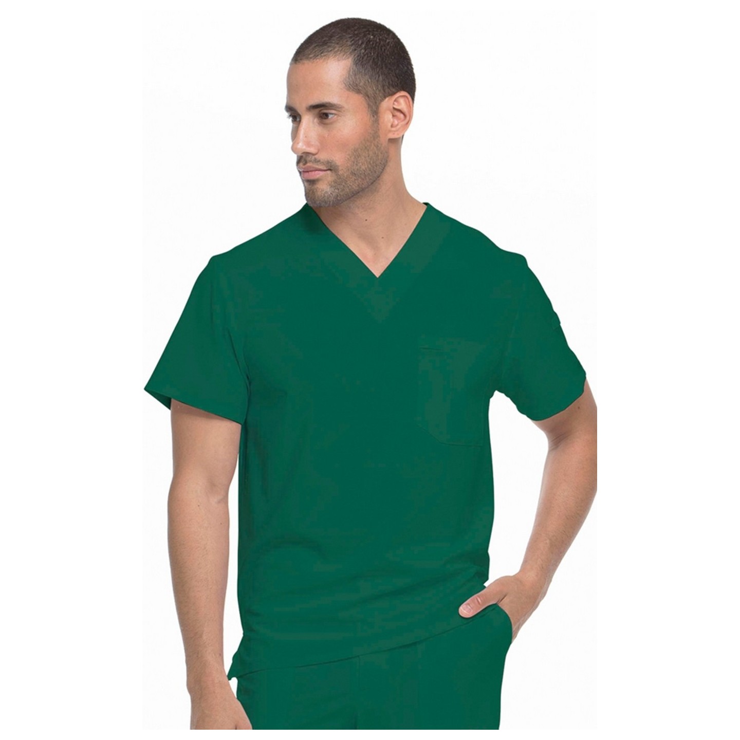 DK635 Dickies EDS Essentials Men's V-Neck Chest Pocket Top