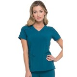 DK625 Dickies EDS Essentials Mock Wrap Top