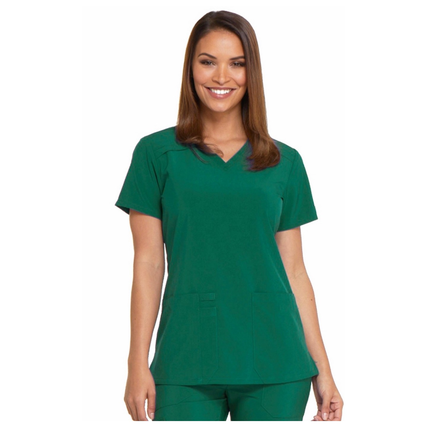 DK615 Dickies EDS Essentials Haut a Col en V avec 2 Poches