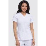 DK615 Dickies EDS Essentials 2 Pocket V-Neck Top