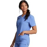 DK619 Dickies EDS Essentials Haut Unisexe à Col en V avec 2 Poches