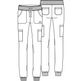 DK065 Dickies EDS Essentials Mid Rise Jogger 6 Pocket Cargo Pant