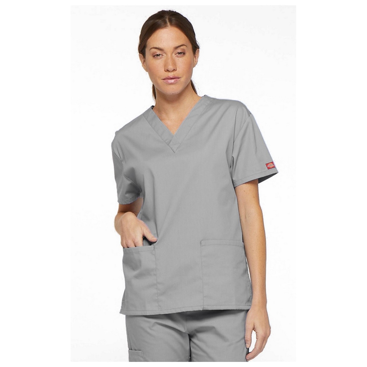 86706 Dickies EDS Signature Haut à Col en V avec 2 Poches