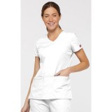 85906 Dickies EDS Signature 6 Pocket V-Neck Top