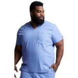 81906 Dickies EDS Signature Haut pour Hommes à Col en V avec 5 Poches