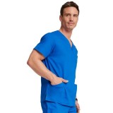 81906 Dickies EDS Signature Men's 5 Pocket V-Neck Top