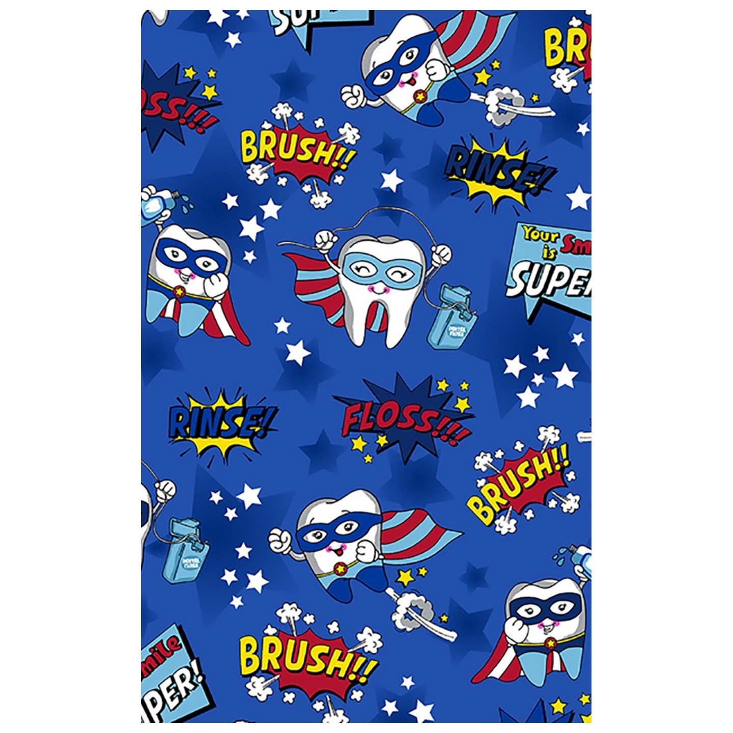 *FINAL SALE DK306 Dickies Prints Snap Front Warm-Up Jacket in Super Smile