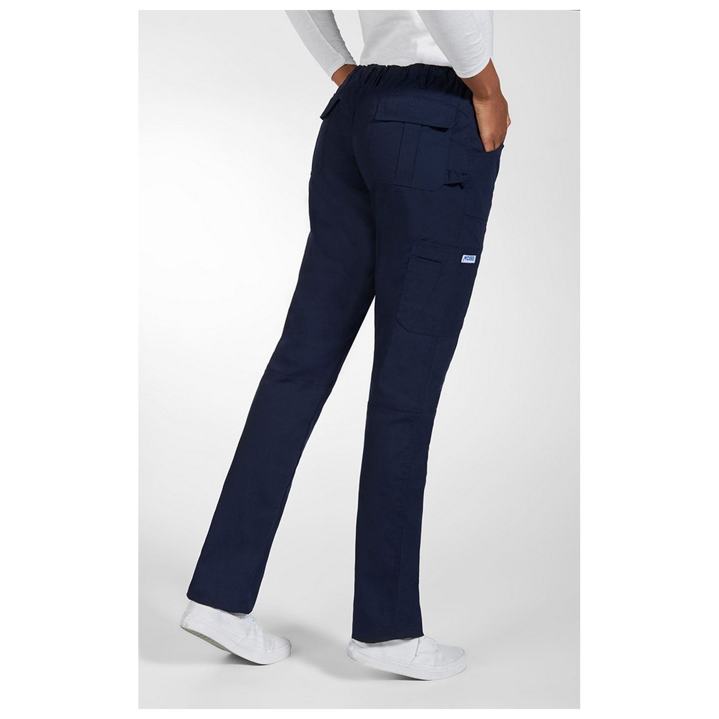 412P MOBB Women's Comfort Low Rise Drawstring Elastic Scrub Pant