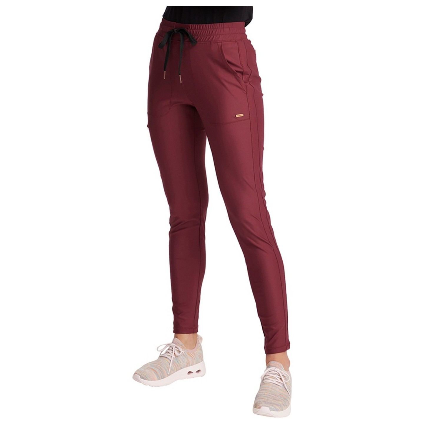 CK095 Mid Rise Tapered Leg Drawstring Pant - Cherokee Form