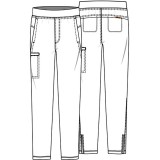 CK185 Men's Tapered Leg Pull-on Pant - Cherokee Form