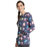 *VENTE FINALE CK321 Cherokee Prints Veste de survêtement à boutons-pression, coloris Science Friends