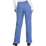 728 Koi Mariposa Maria Drawstring Waist Scrub Pants - True Ceil