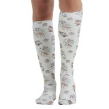 Comfort Support Llama Take A Selfie High Compression Knee High Socks by Cherokee