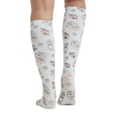 Comfort Support Llama Take A Selfie High Compression Knee High Socks by Cherokee