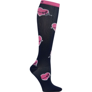 Print Support Trauma Queen Chaussettes de Compression Moyen Gradué pour Femmes par Cherokee