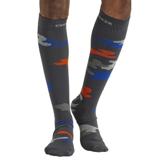 Print Support Camo Craze Chaussettes de Compression Moyen Gradué pour Hommes par Cherokee