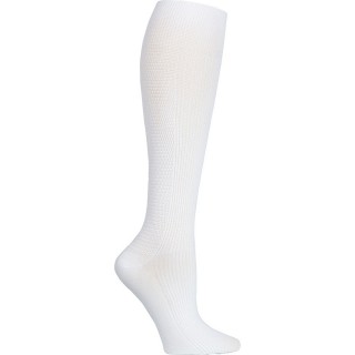 White Gradient Compression Socks with 3D Lycra (4 Pairs) by Cherokee