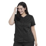 WW622 Workwear Revolution Haut à Fermature à Pression de Cherokee