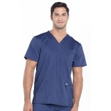 WW670 Workwear Revolution Men's 3 Pocket V-Neck Top by Cherokee