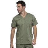 WW670 Workwear Revolution Haut a Col en V avec 3 Poches pour Hommes de Cherokee