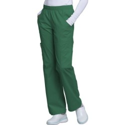 4005 Workwear Core Stretch Straight Leg Pant with Elastic Waist by Cherokee