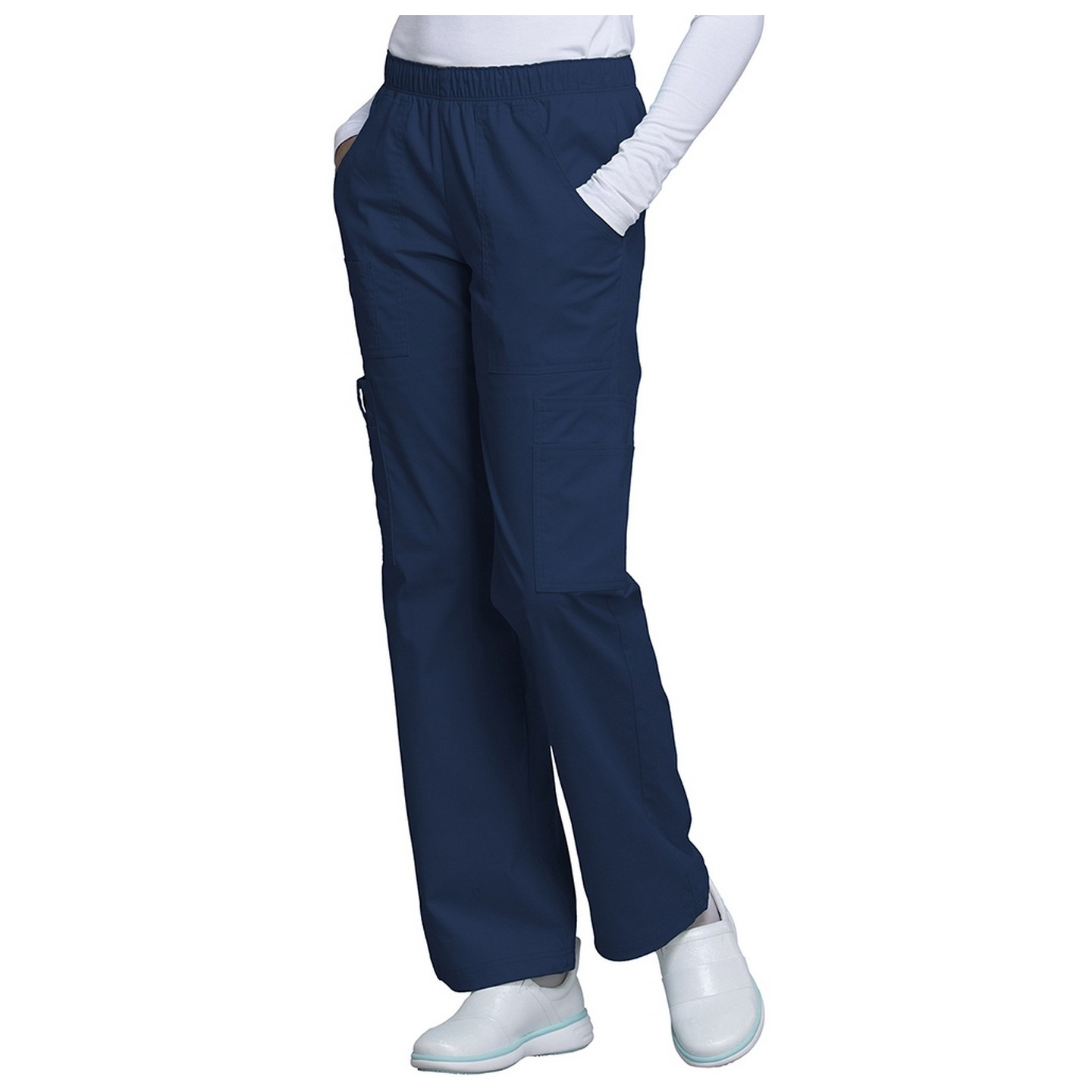4005 Workwear Core Stretch Pantalon Cargo à Jambe Droite avec 7 Poches par Cherokee