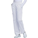 4005 Workwear Core Stretch Straight Leg Pant with Elastic Waist by Cherokee