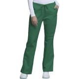 4044 Workwear Core Stretch Flare Leg Drawstring Pant by Cherokee