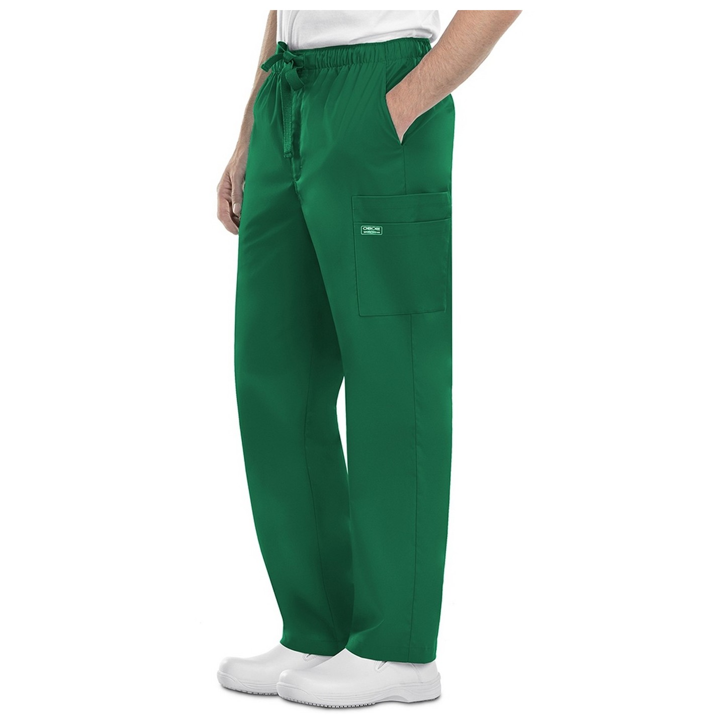 4243 Workwear Core Stretch Men's Tapered Leg Fly Front Cargo Pant by Cherokee