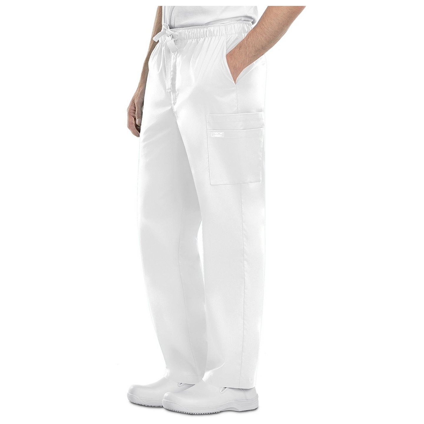 4243 Workwear Core Stretch Men's Tapered Leg Fly Front Cargo Pant by Cherokee