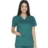 WW630 Workwear Core Stretch 3 Pocket V-Neck Top by Cherokee