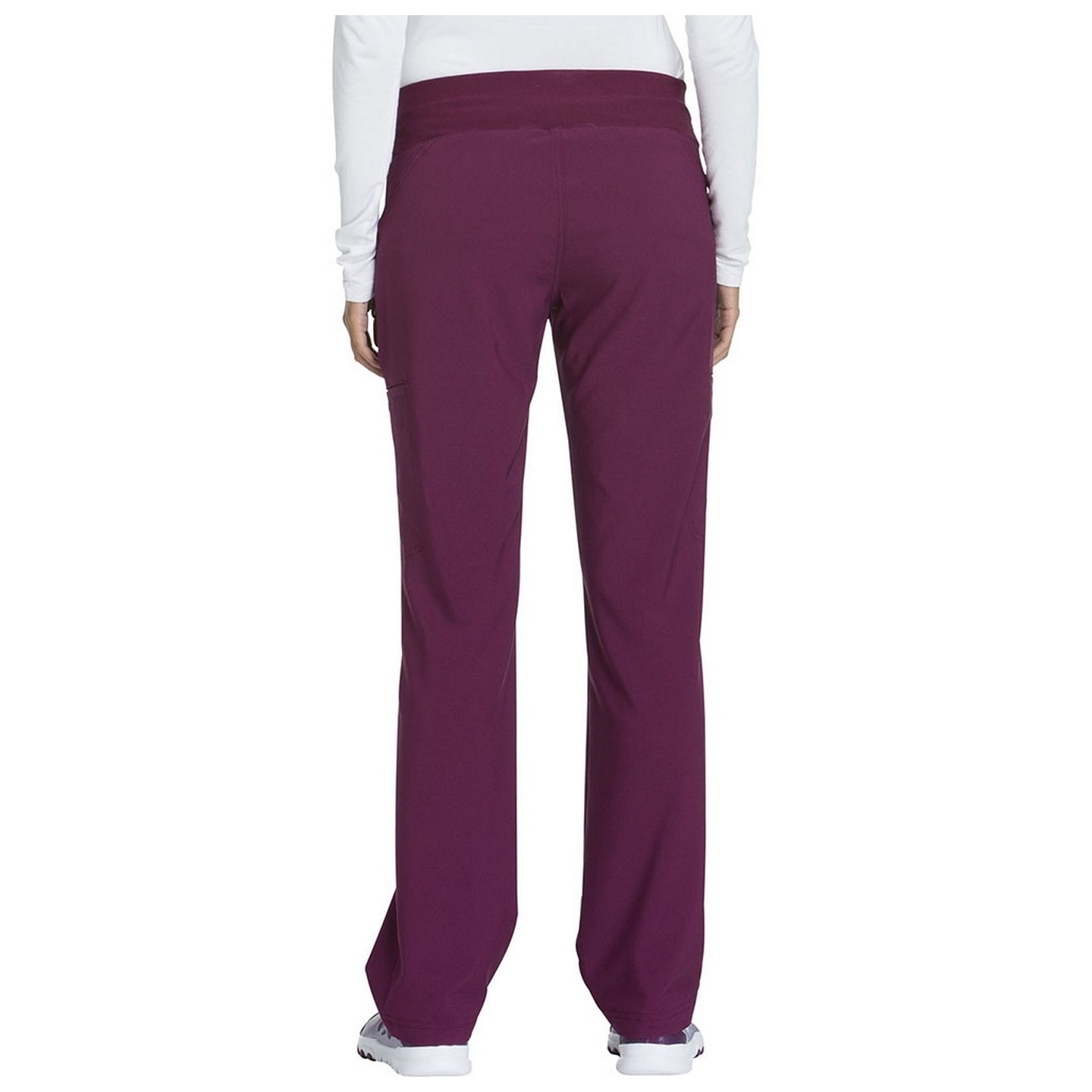 CK002 iFlex Mid Rise 6 Pocket Straight Leg Cargo Pant by Cherokee