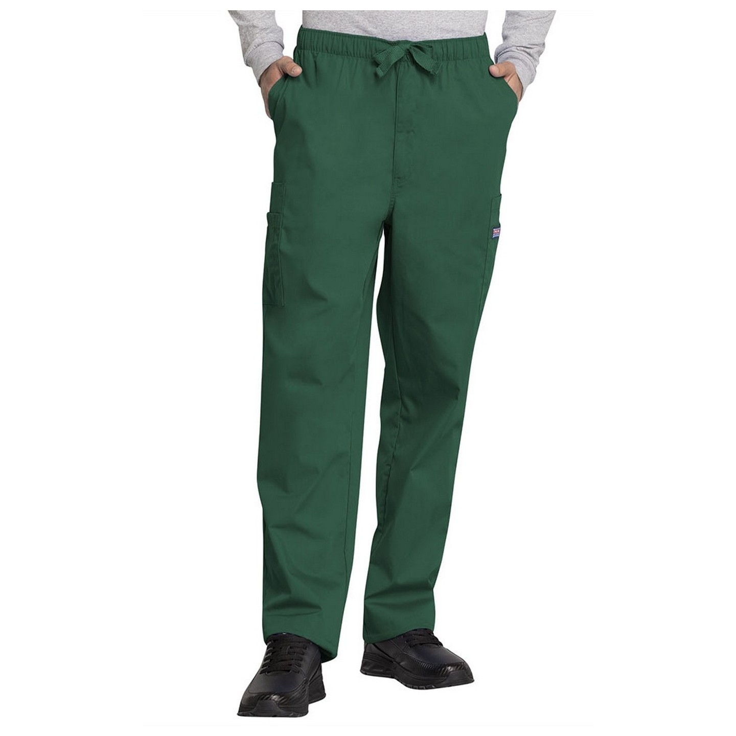 4000 Workwear Originals Men's Tapered Leg Fly Front Pants by Cherokee