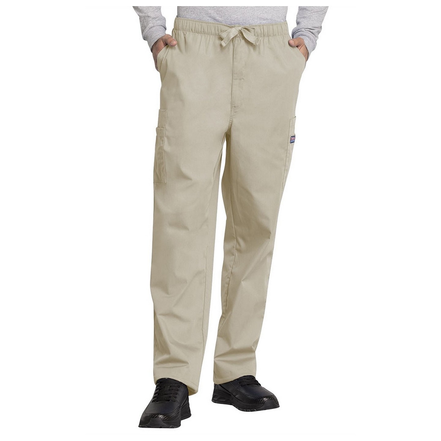 4000 Workwear Originals Men's Tapered Leg Fly Front Pants by Cherokee